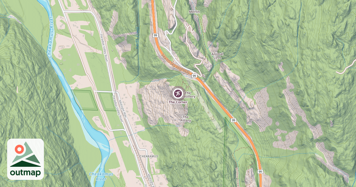 Map of The Corner