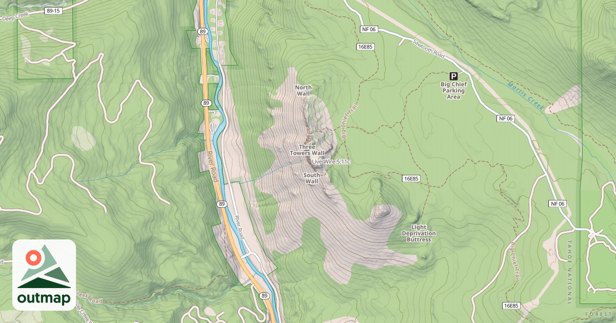 Map of Live Wire