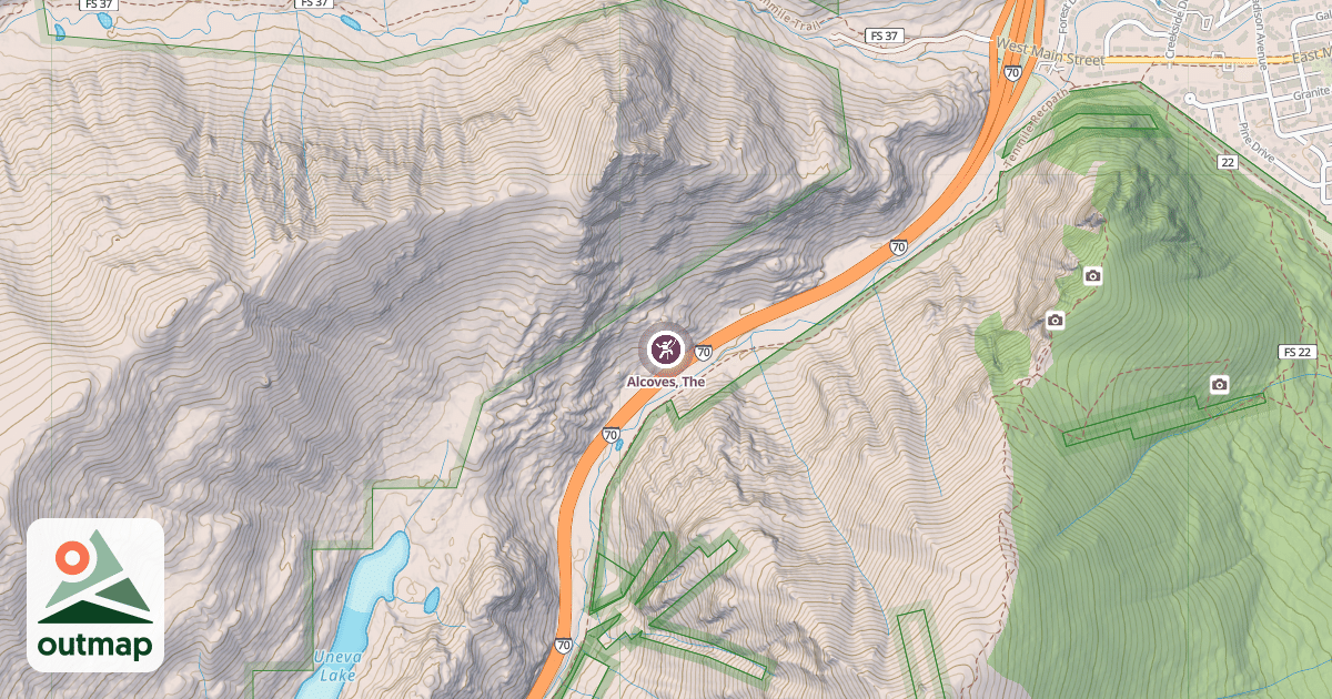Map of Alcoves, The