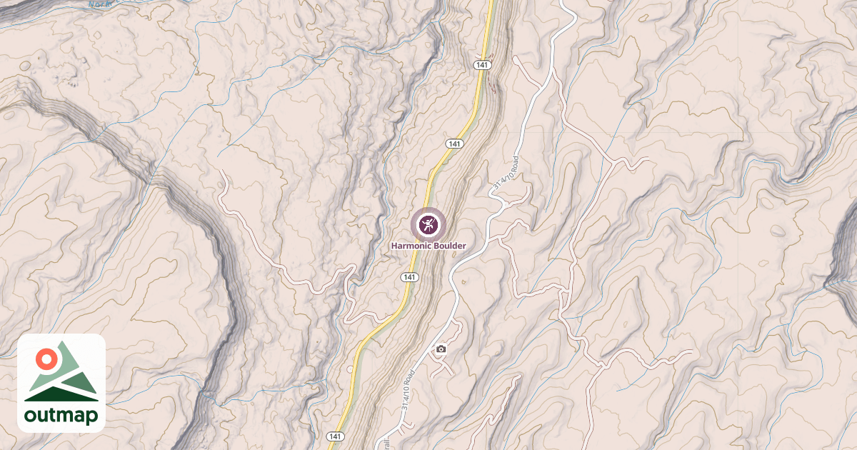 Map of Harmonic Boulder
