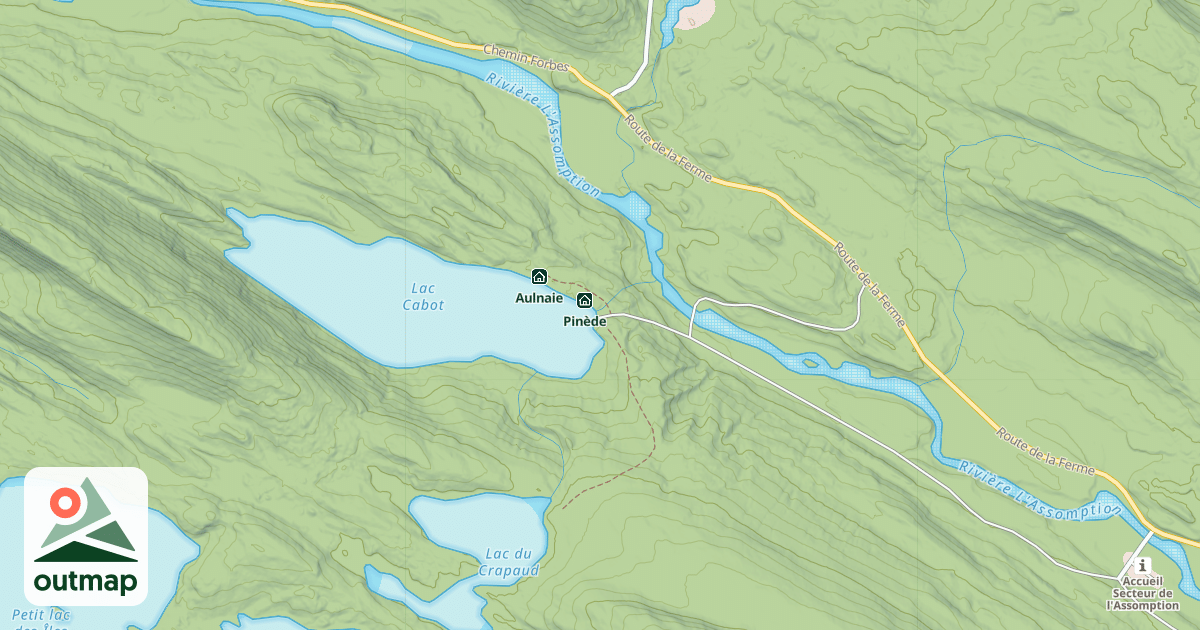 Map of Pessière