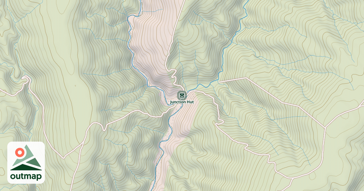 Map of Junction Hut