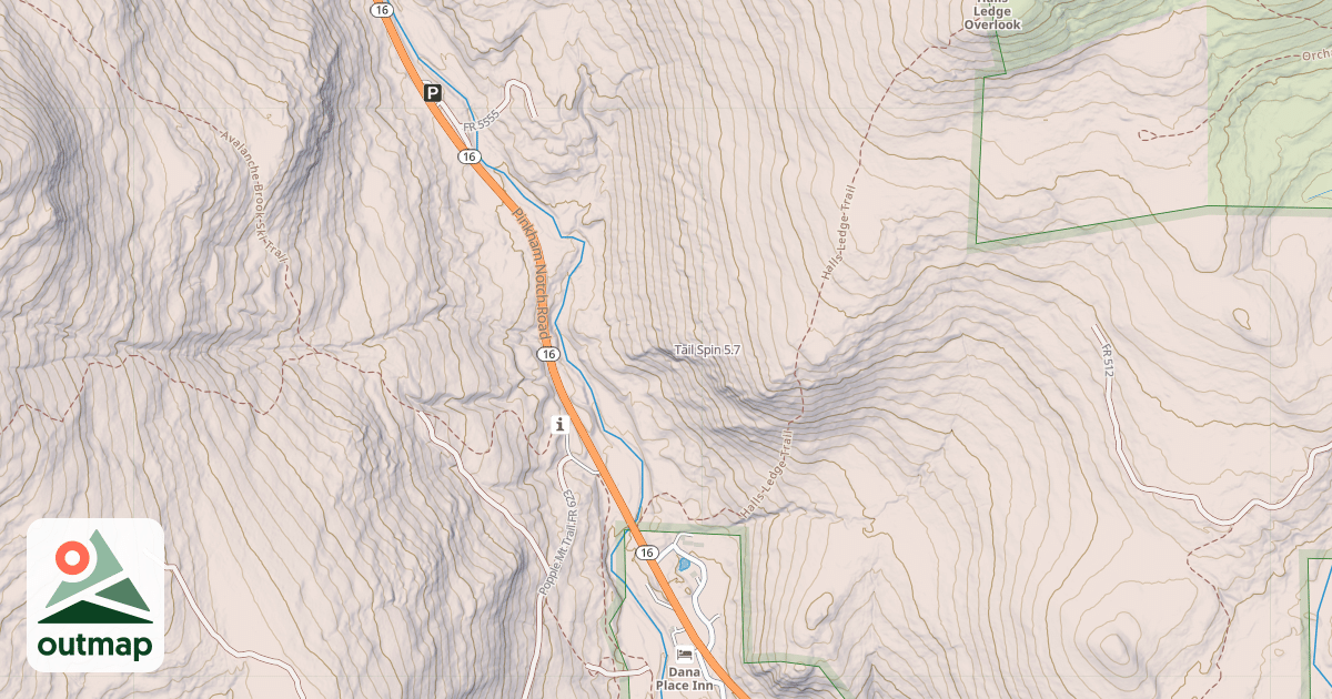Map of Tail Spin