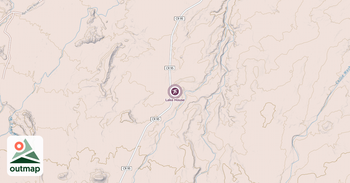 Map of Lake House