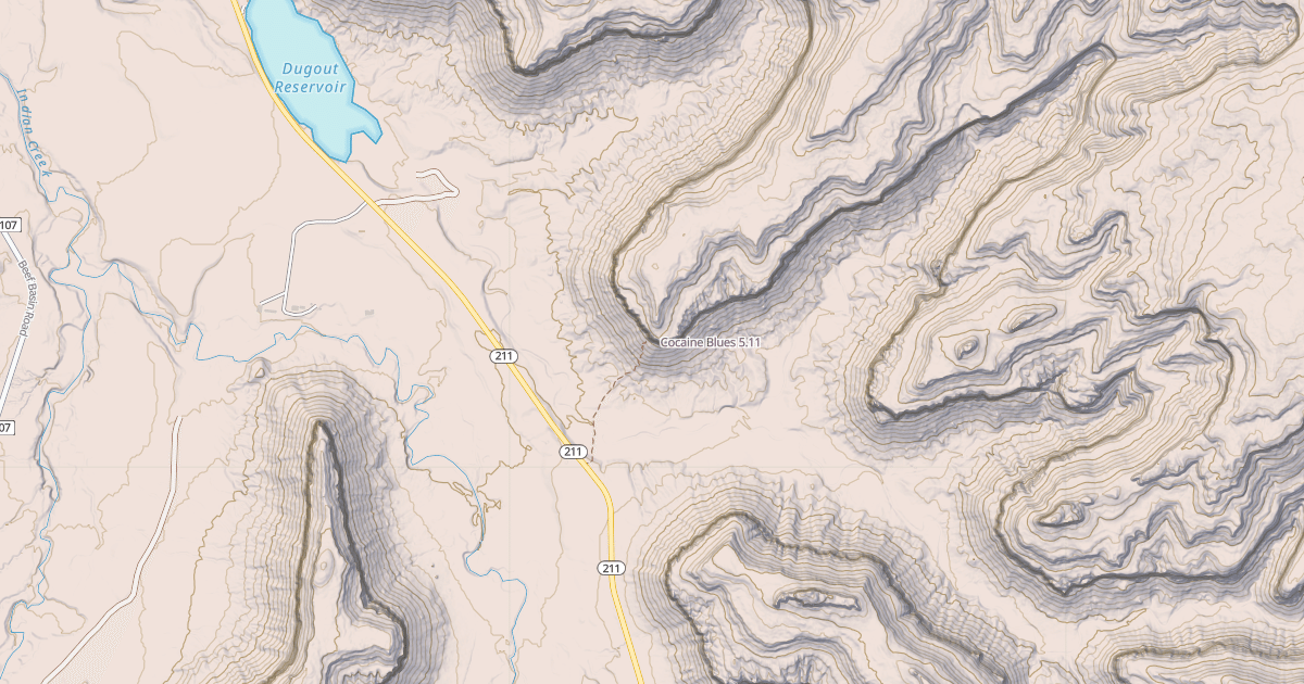 Map preview of Cocaine Blues