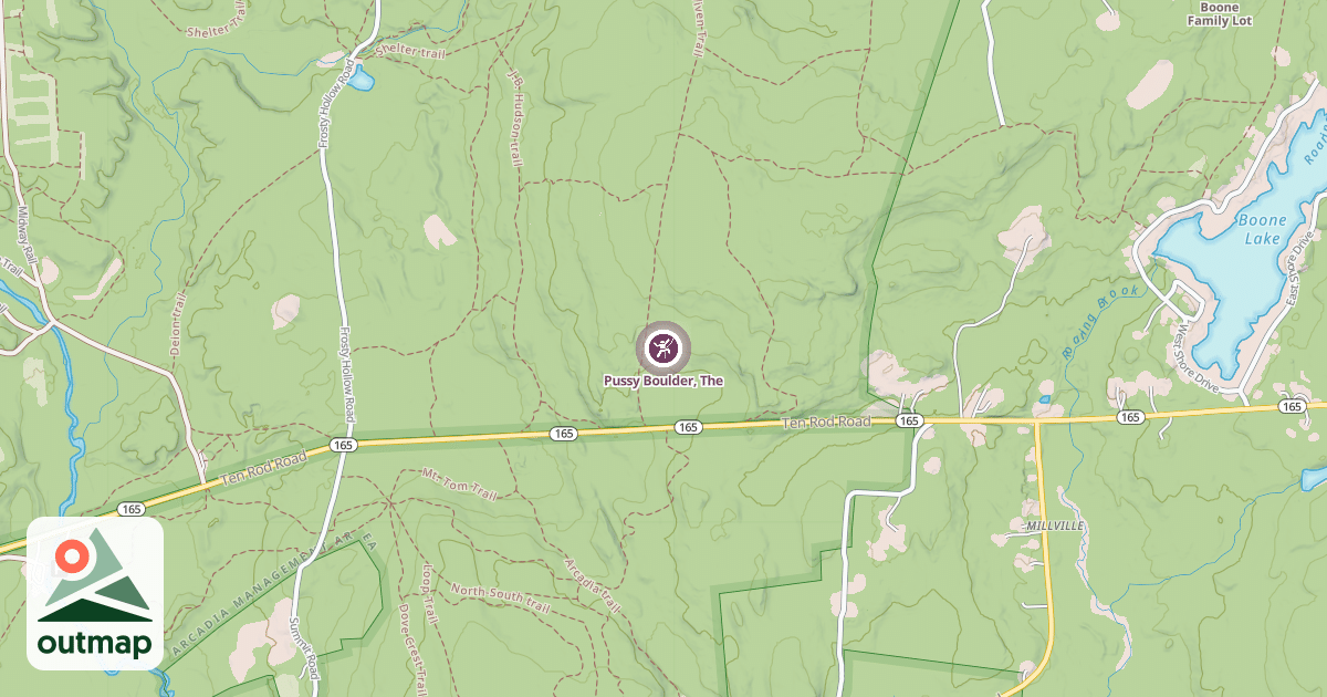 Map of Pussy Boulder, The