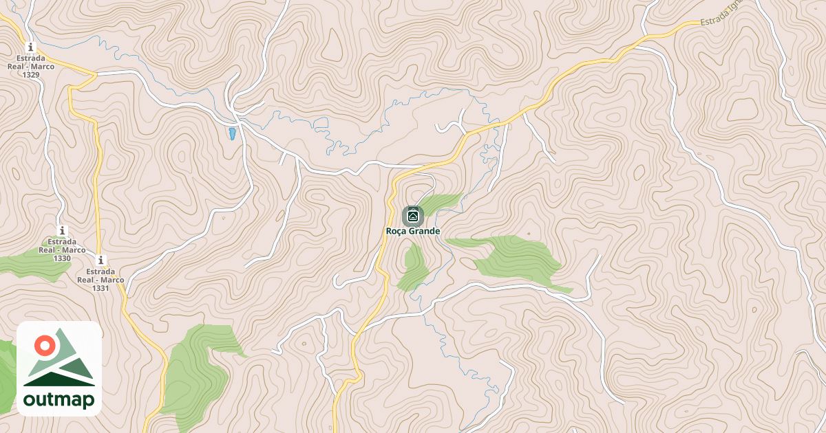 Map of Roça Grande