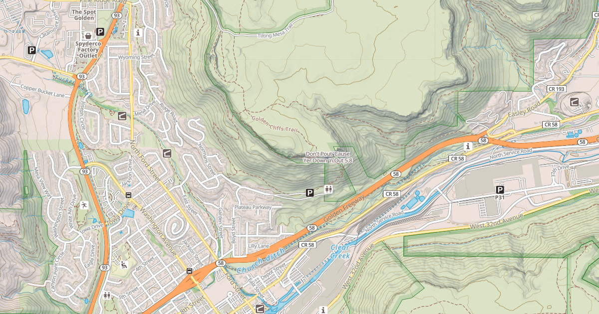 Map preview of Don't Pout 'Cause Yer Down 'n Out