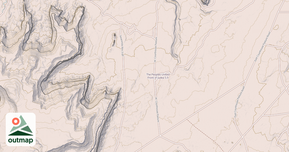 Map of The Peoples United Front of Judea