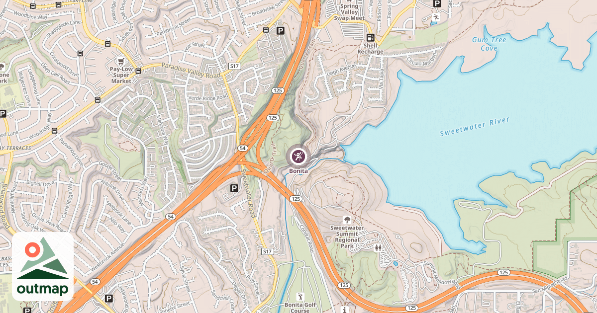 Map of Bonita