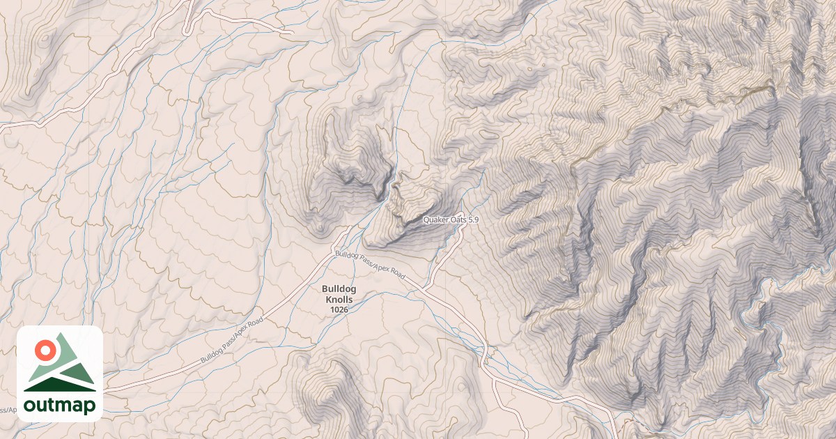 Map of Quaker Oats