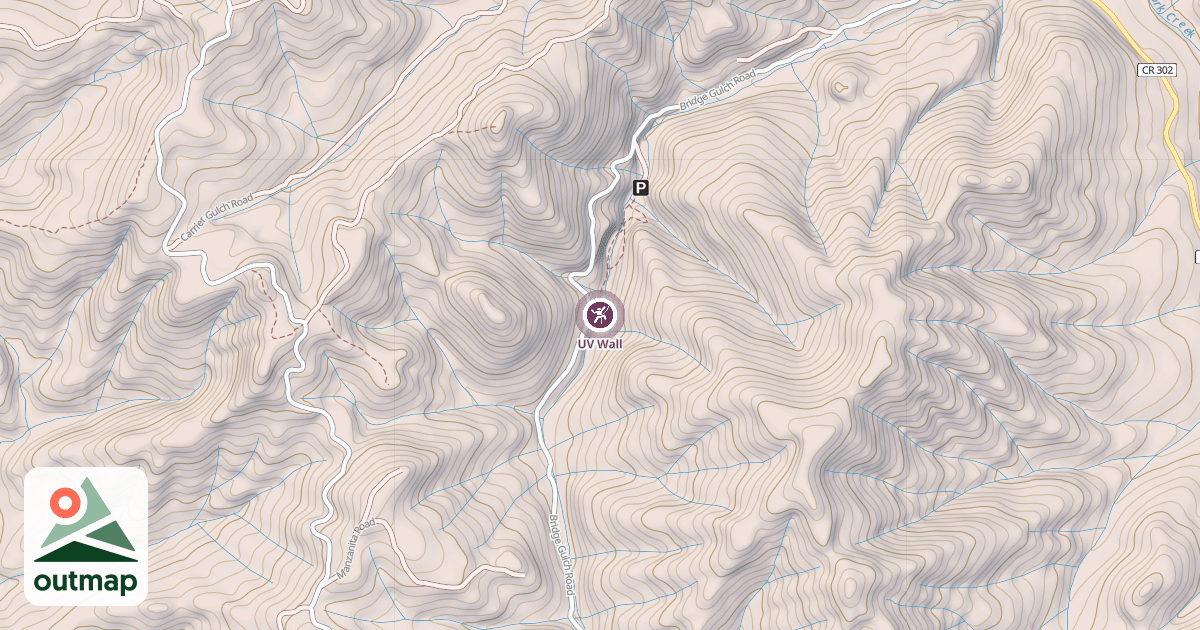 Map of UV Wall