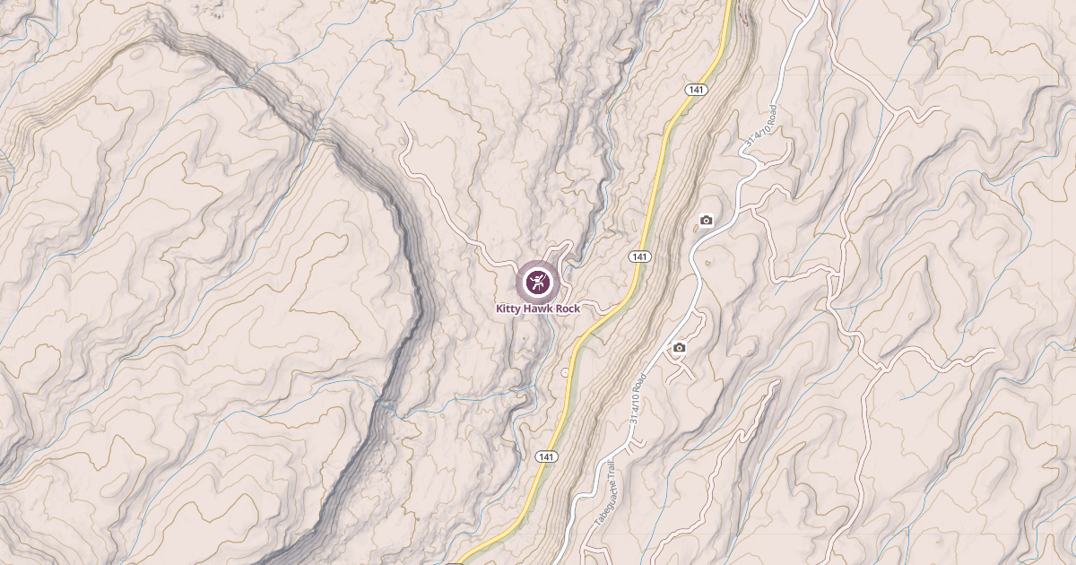 Map preview of Kitty Hawk Rock