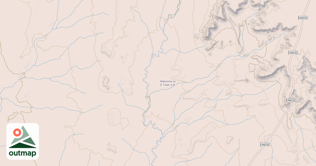 Map of Welcome to D Town