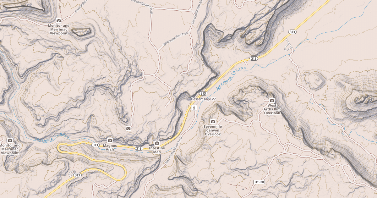 Map preview of Dessert sage