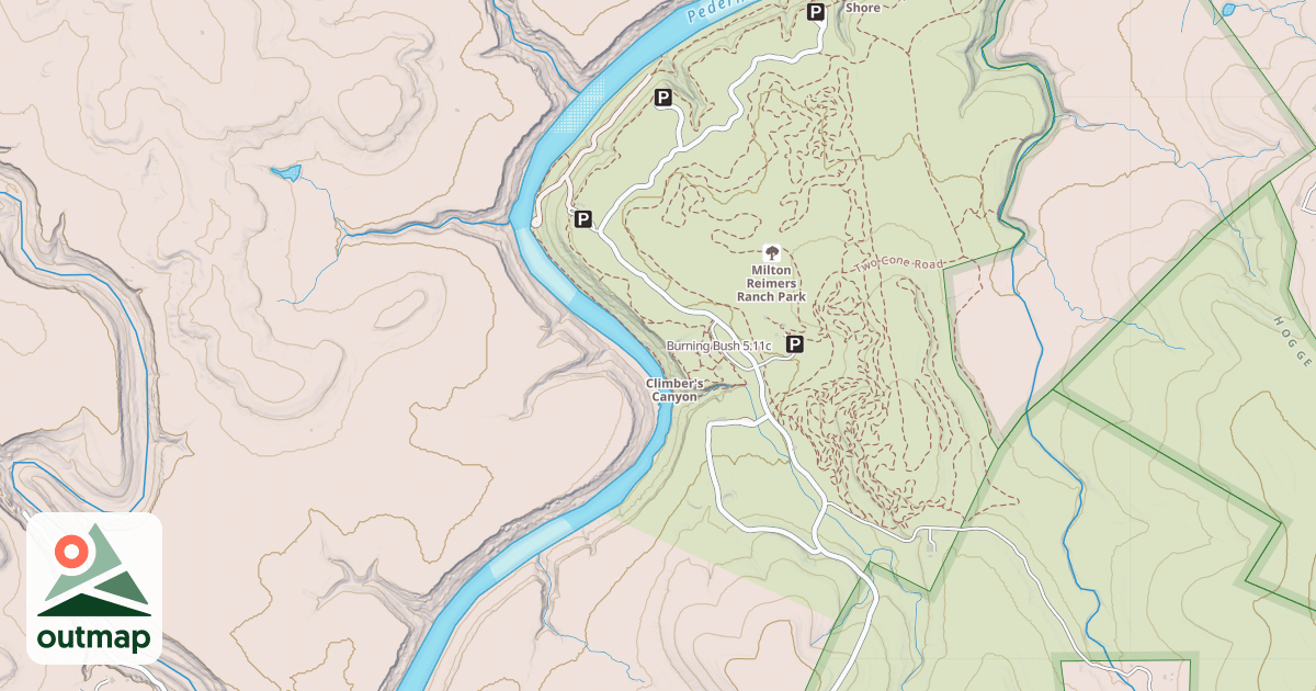 Map of Burning Bush