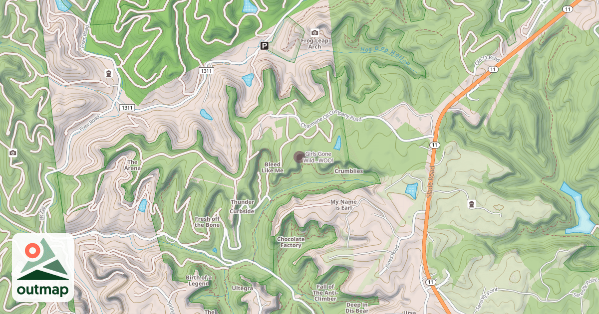 Map of Girls Gone Wild...WOO!