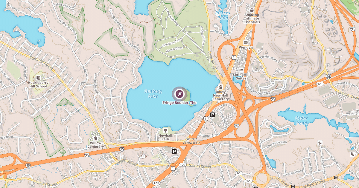 Map preview of Fringe Boulder, The