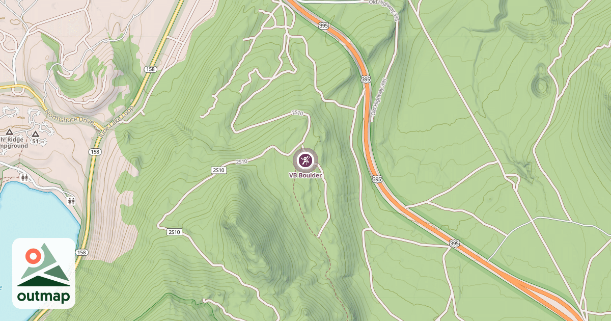 Map of VB Boulder