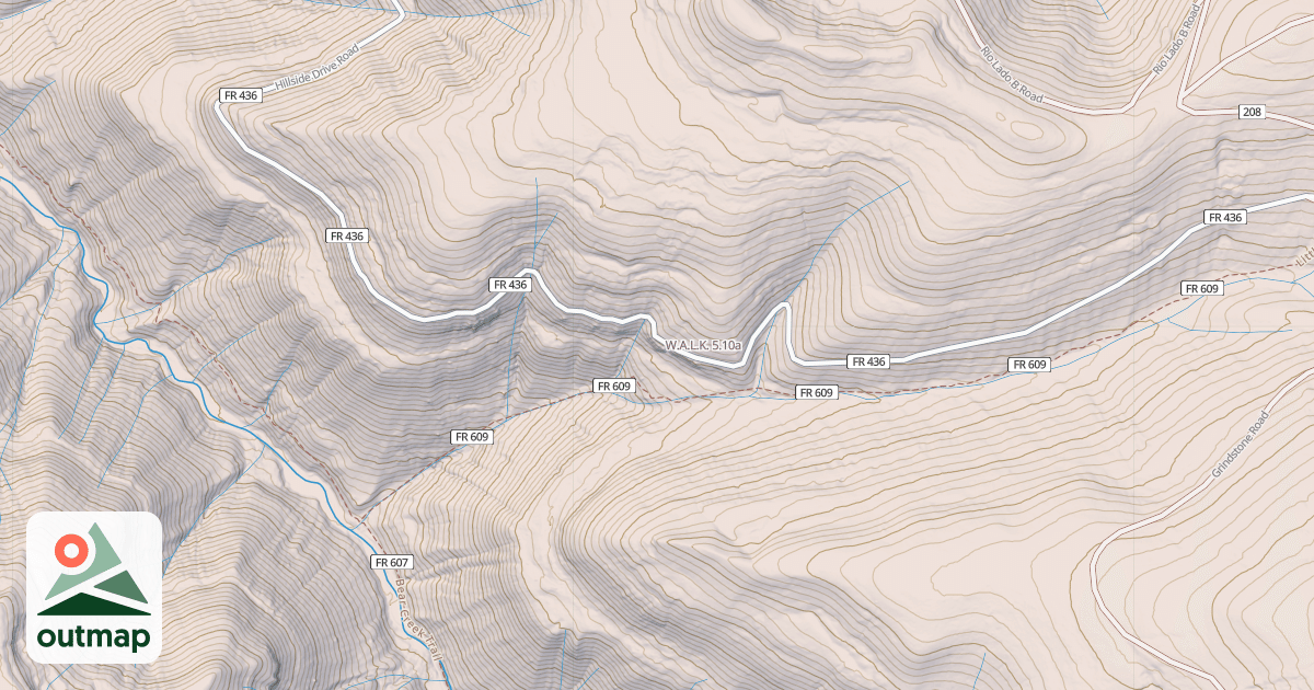 Map of W.A.L.K.