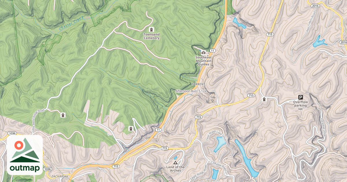 Map of Afternoon Buzz