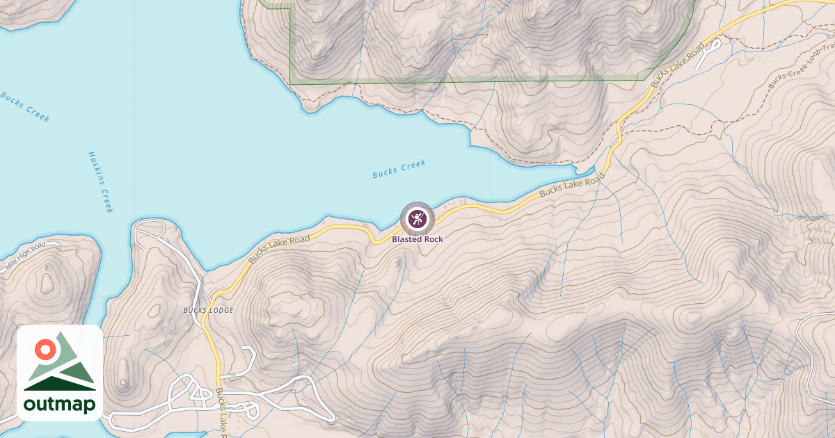 Map of Blasted Rock