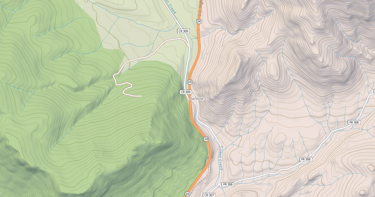 Map preview of Rainbow