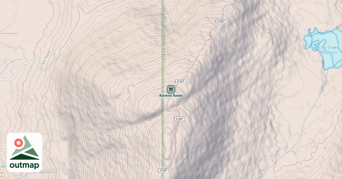 Map of Ravens Roost