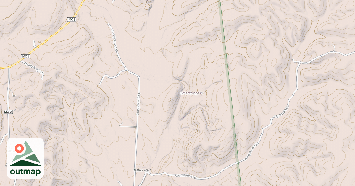 Map of Lichenthrope