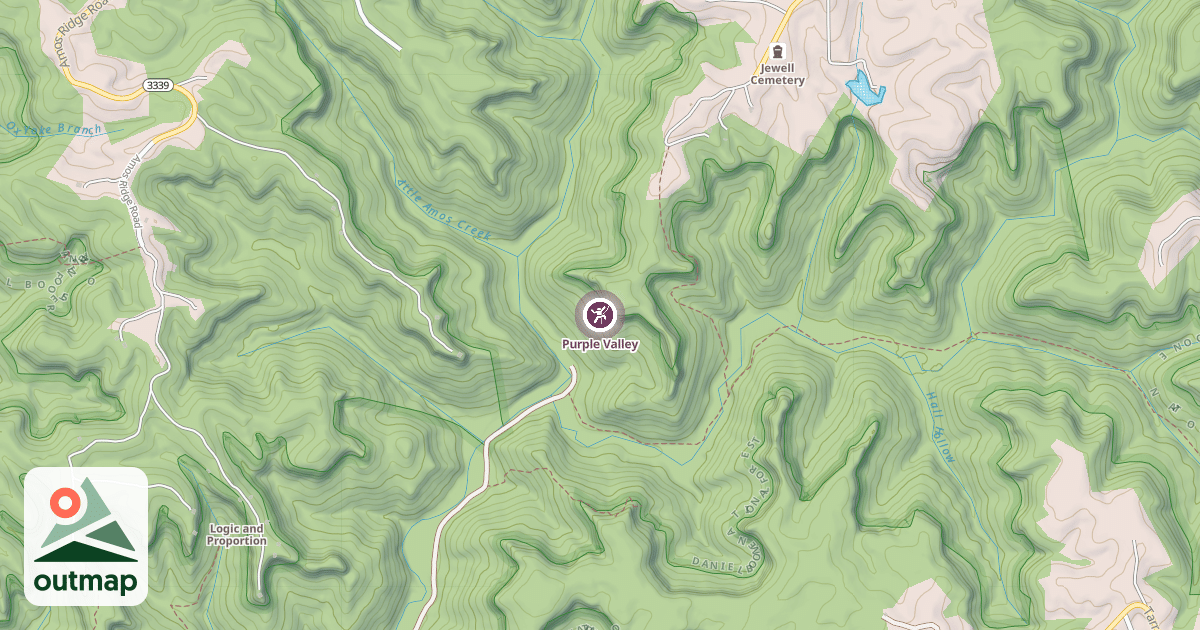 Map of Purple Valley