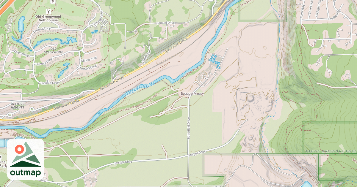Map of Bouquet