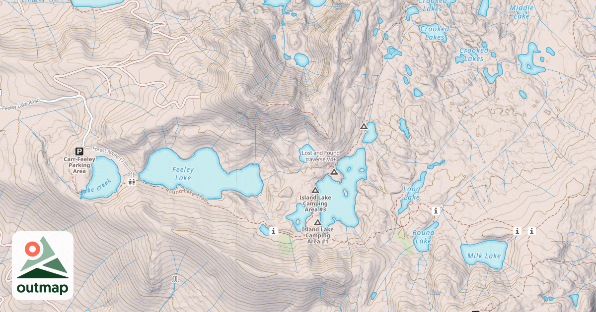 Map of Lost and Found traverse