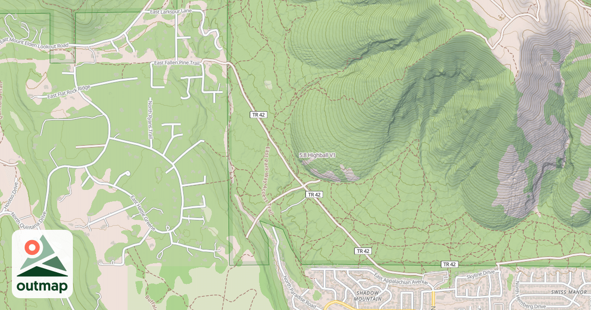 Map of 5.8 Highball