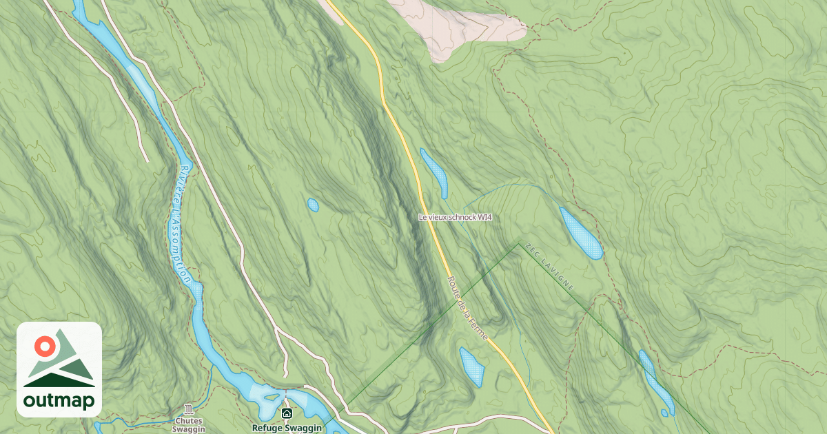 Map of Le vieux schnock