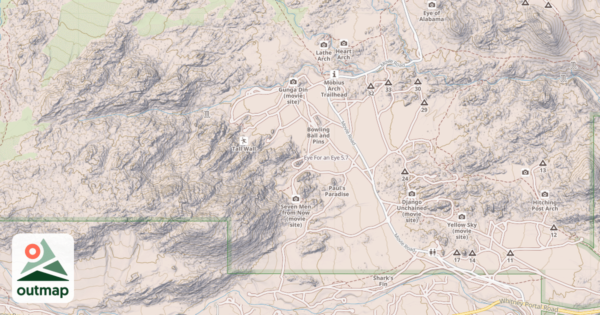 Map of Eye For an Eye