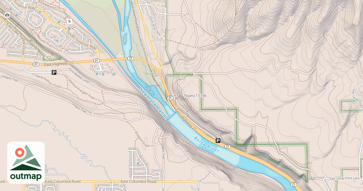 Map of Tijuana T