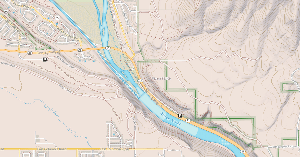 Map preview of Tijuana T