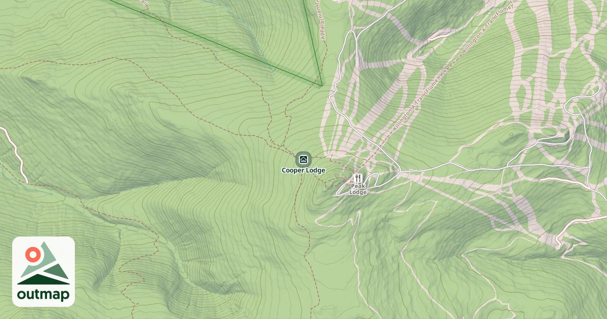 Map of Cooper Lodge