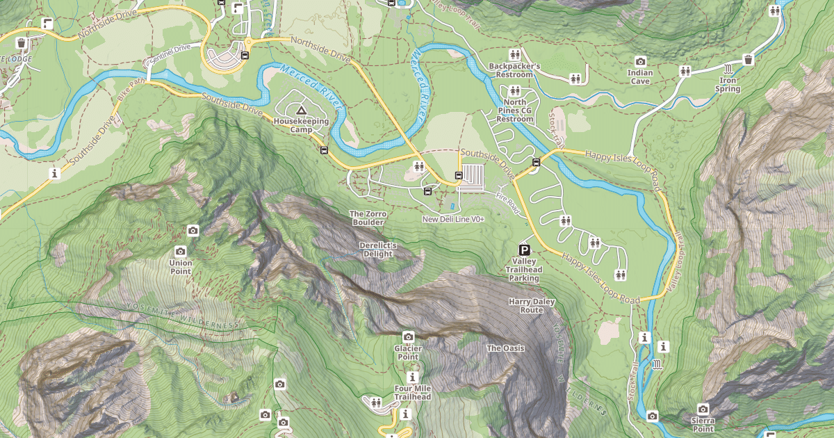 Map preview of New Deli Line