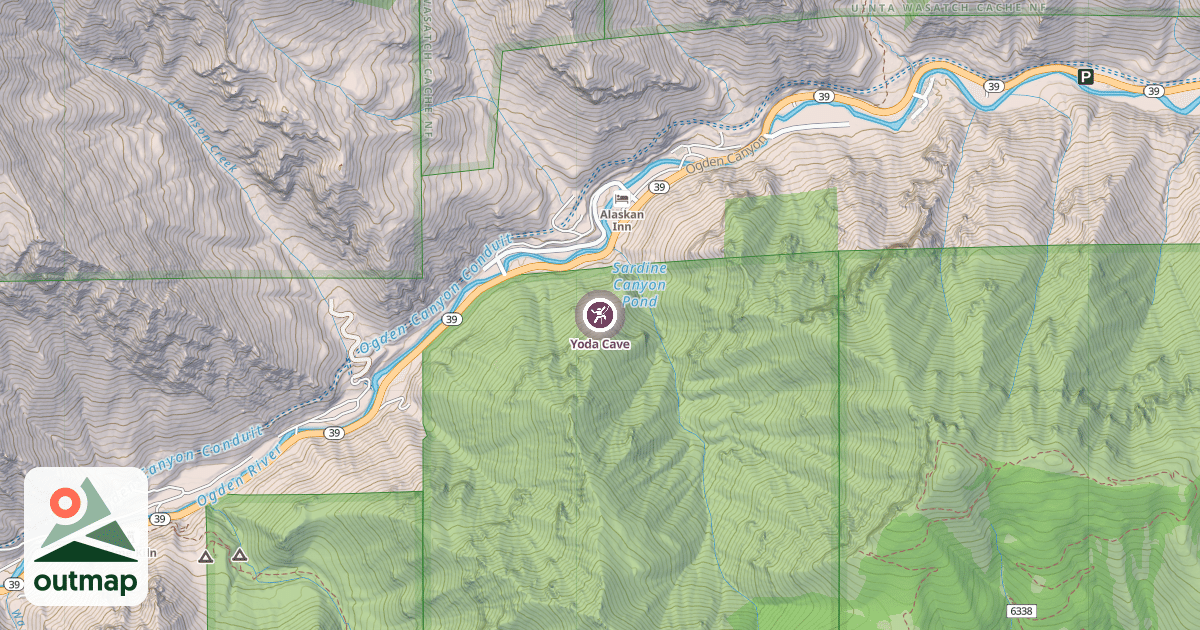 Map of Yoda Cave