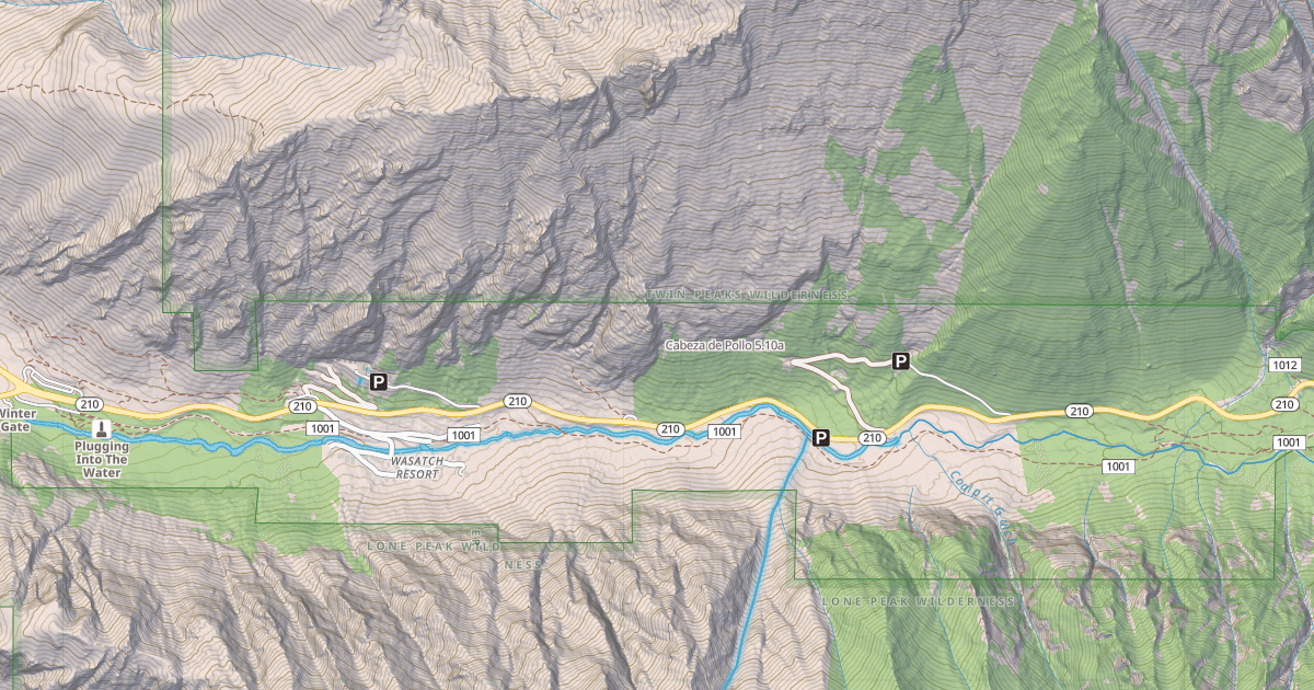 Map preview of Cabeza de Pollo