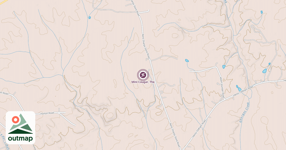 Map of Mini Cougar, The