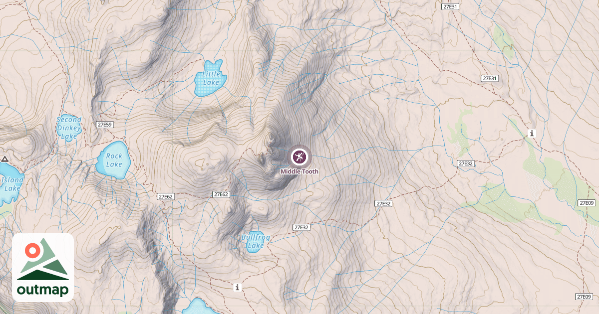 Map of Middle Tooth