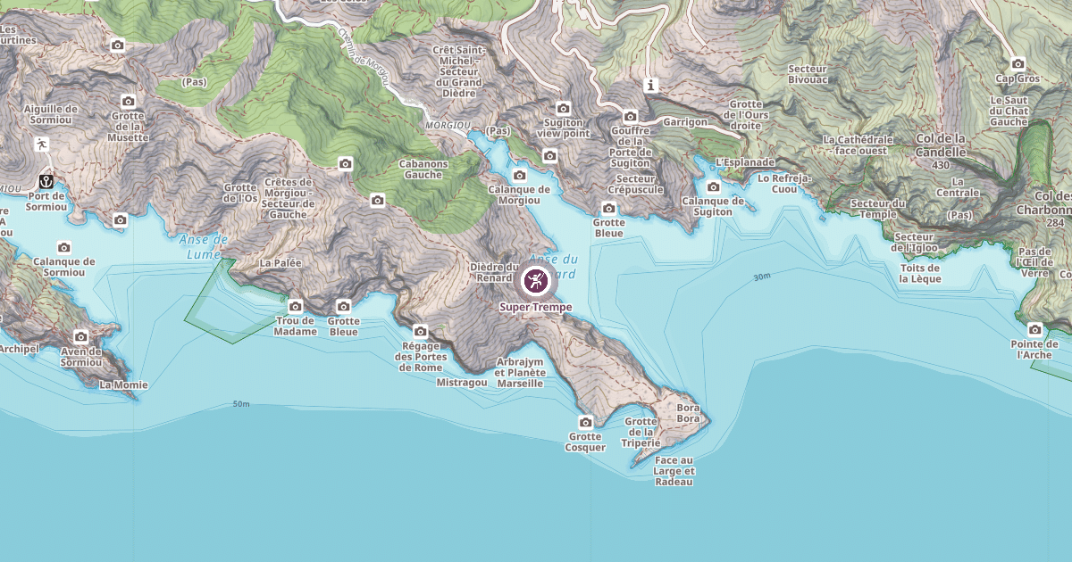 Map preview of Super Trempe