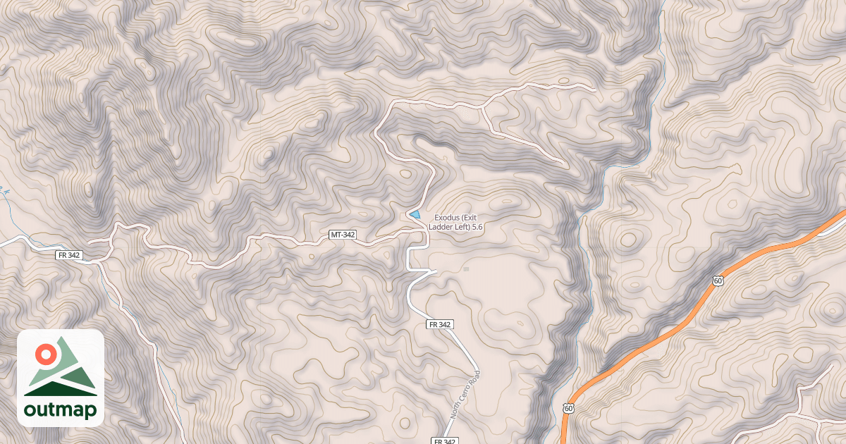 Map of Exodus (Exit Ladder Left)