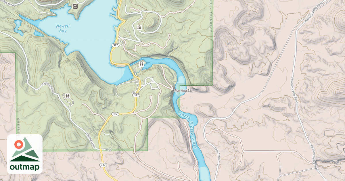 Map of Fun Hog