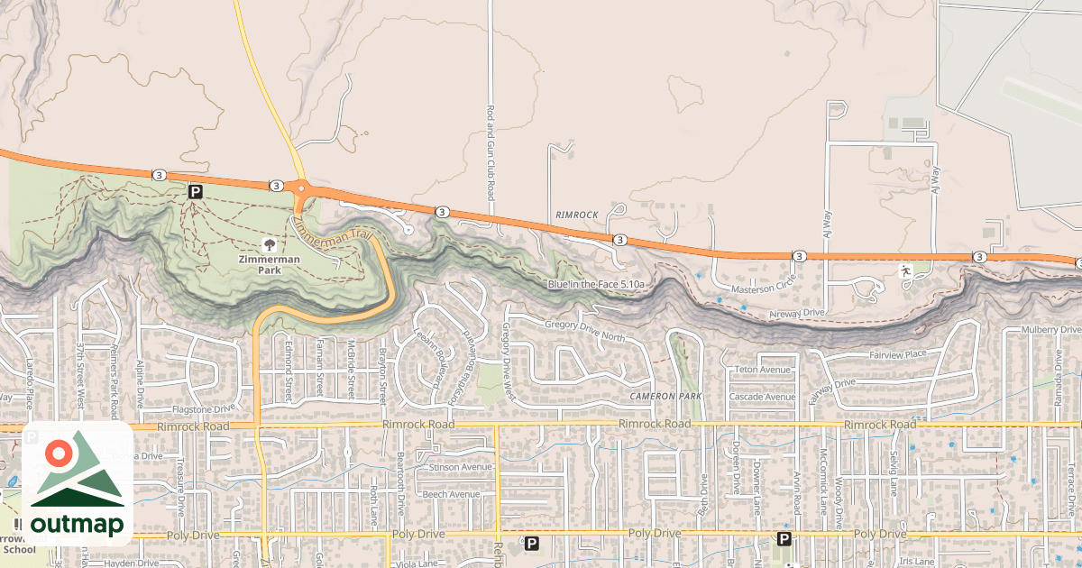 Map of Blue in the Face
