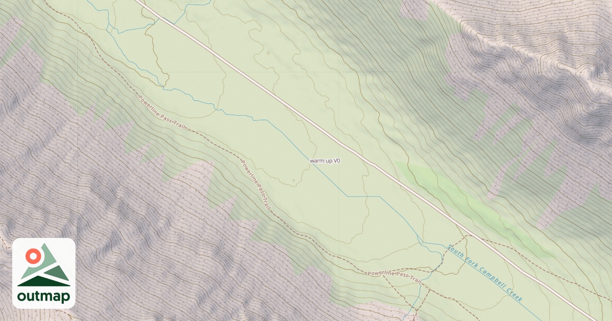 Map of warm up