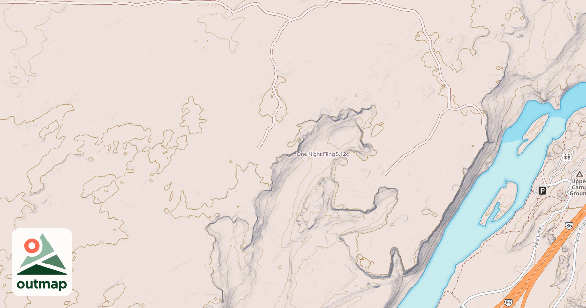 Map of One Night Fling