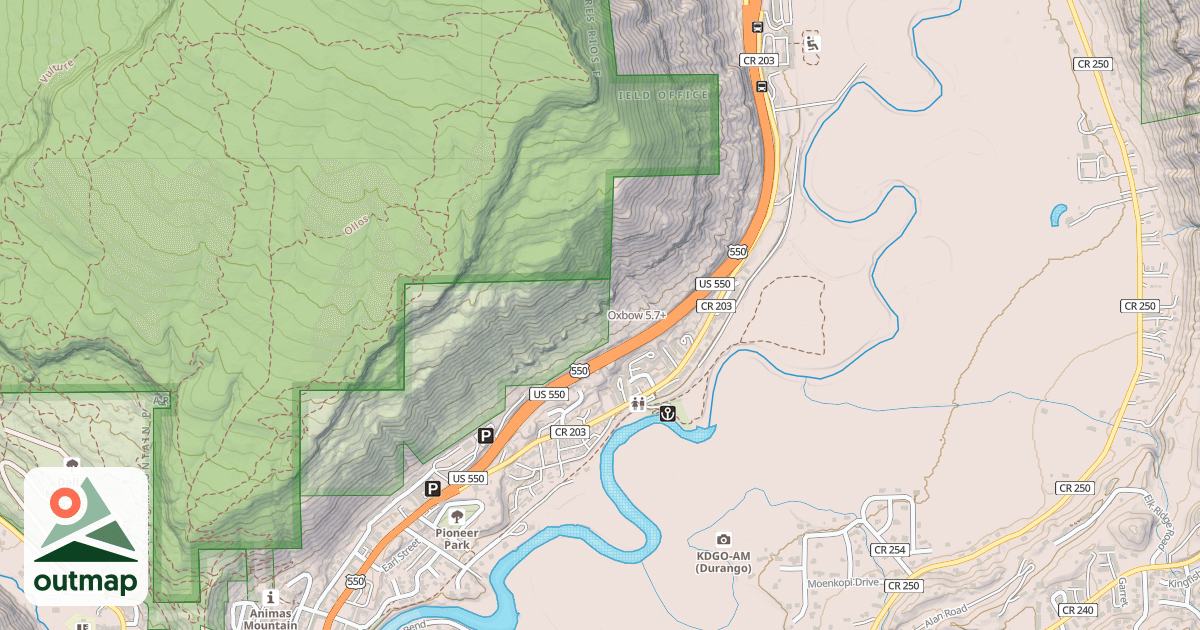 Map of Oxbow